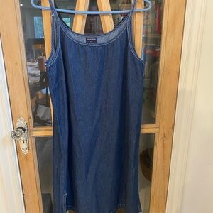 Denver Hayes Indigo Denim Mini Dress
